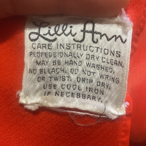 Vintage Lilli Knit Ann Red Jacket - Picture 14 of 15